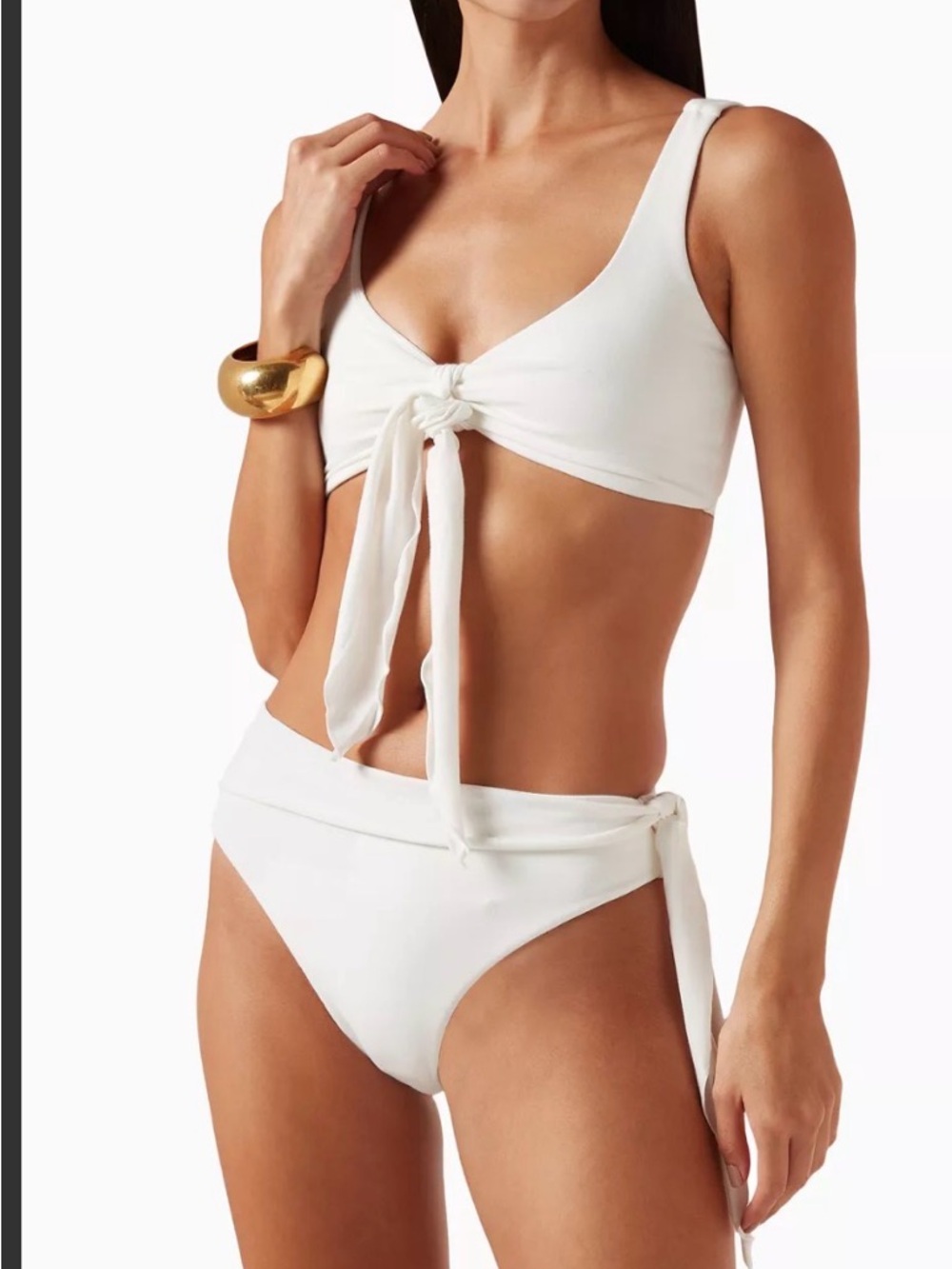 Pamela Anderson x Frankie's Bikinis Gaia Set Top (M) bottom (S)